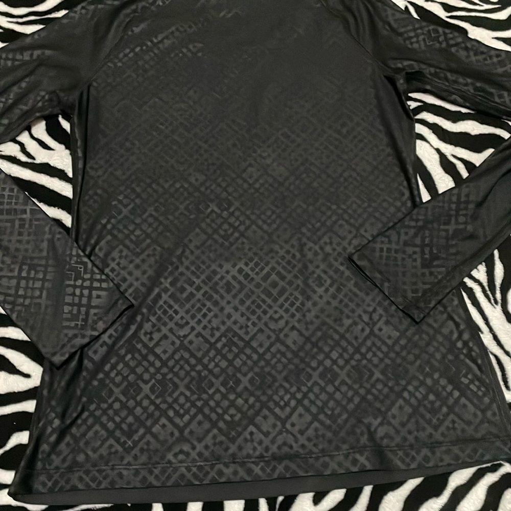 Under armour women’s print long sleeve fitted heat gear workout activewear top - Picture 9 of 11